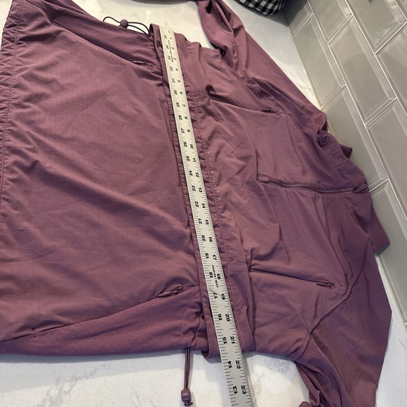 Lululemon Stretch Ripstop Run 1/2 Zip Vintage Plum Size 8 (?) - Picture 8 of 16